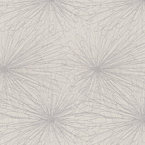 Crypton Flourish Jacquard 91 Platinum Fabric By The Yard