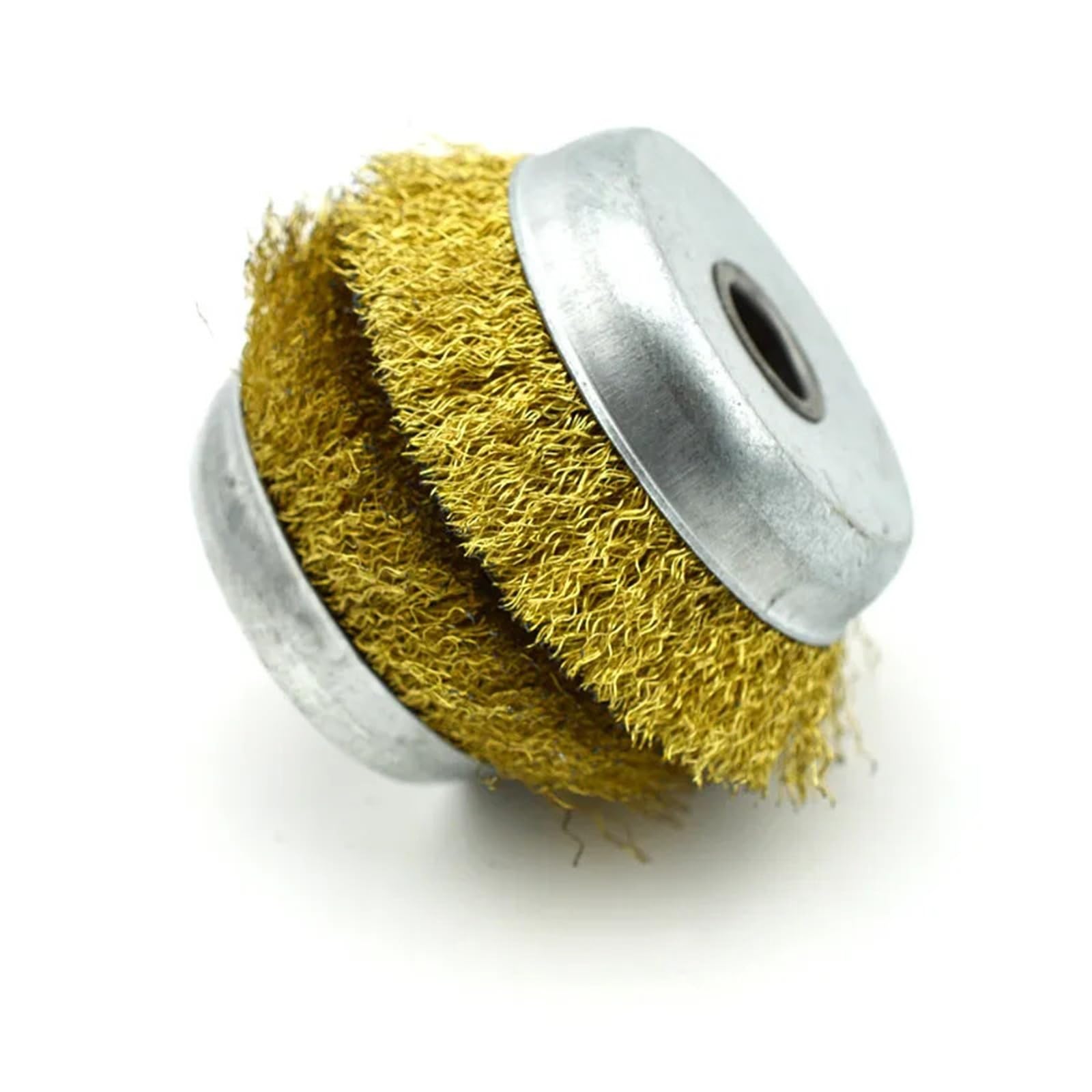 Confezione da 5 spazzole tazza in filo acciaio temperato ondulato 3 pollici | Accessori for smerigliatrice angolare for rimozione della ruggine metalli smerigliatura lucidatura fine della superficie