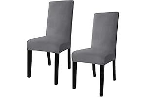 JIVINER Velvet Dining Chair Covers - Luxurious Comfort for Your Dining Room