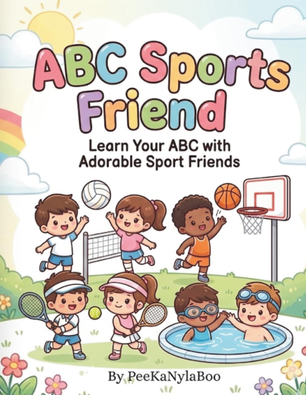 ABC Sport Friends: Learn Your ABC With Adorable Sport Friends (The PeeKaNylaBoo Alphabet Friends)