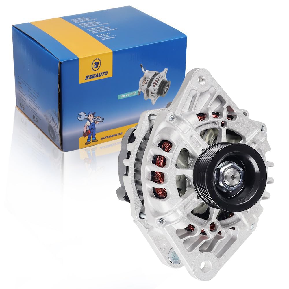 Hyundai kia Alternator Replacement Compatible with 2012 2013 2014 2015 2016 2017 Accent Veloster, 2012 2013 Kia Rio L4 1.6L,12V 90Amp,13209N 37300-2B300, 37300-2B500, 37300-2B510, 2607372, 2608483