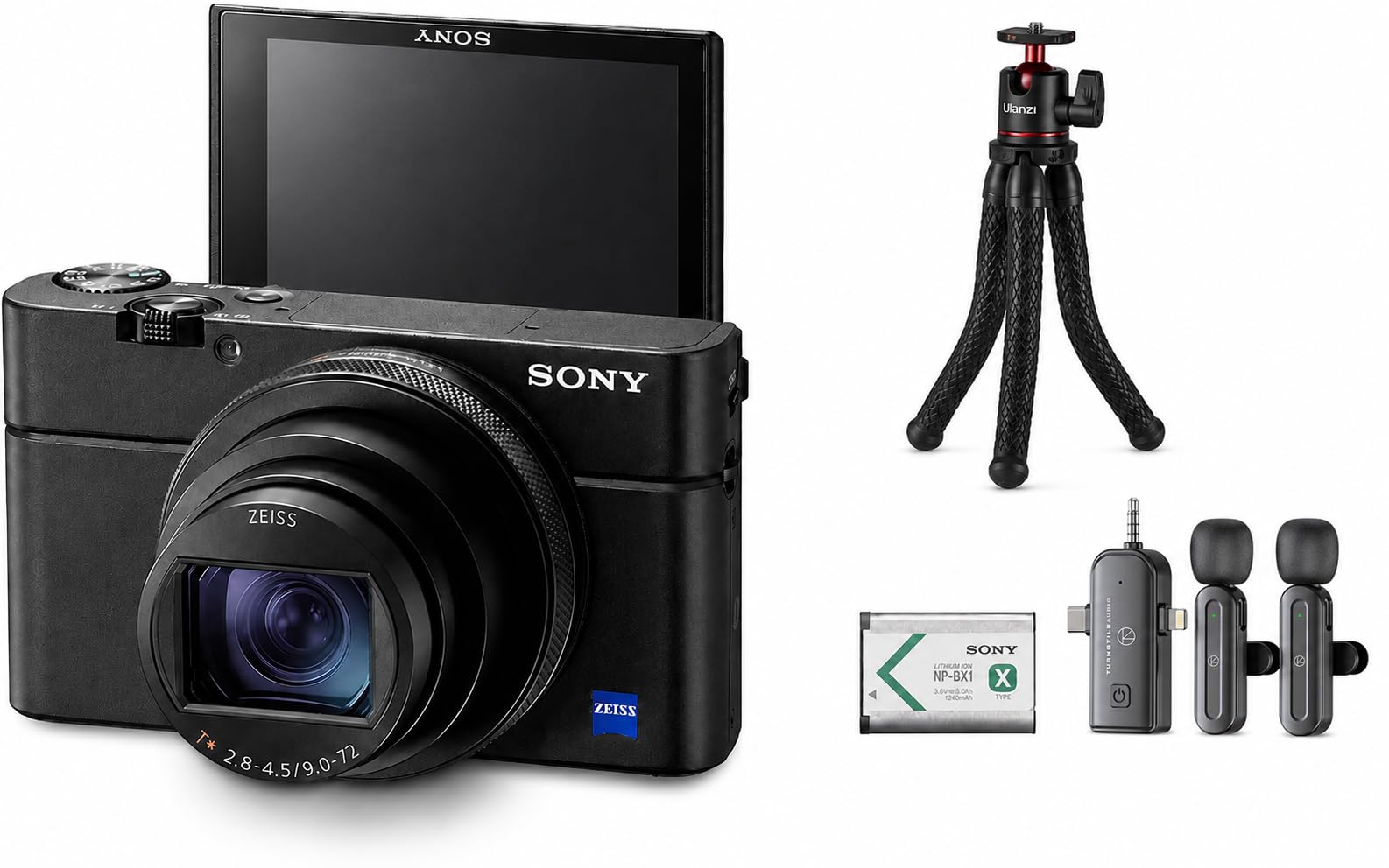 Amazon.com : Sony Cyber-Shot DSC-RX100 VII Digital Camera, Bundle