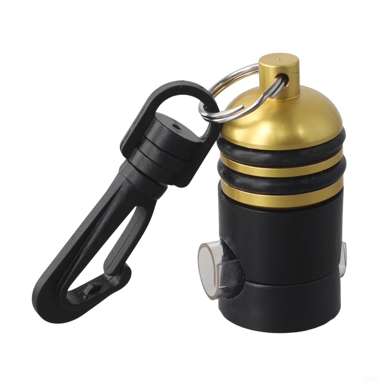 EXTRWORY Scuba Regulator Hose Holder Magnetic Adjustable for OCTOPUS Clip for Diving Equipment Underwater Gear(Gold)