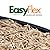 EASYFLEX Black Traditional Plastic No-Dig Landscape Edging, 1.5in Tall, 40FT Kit