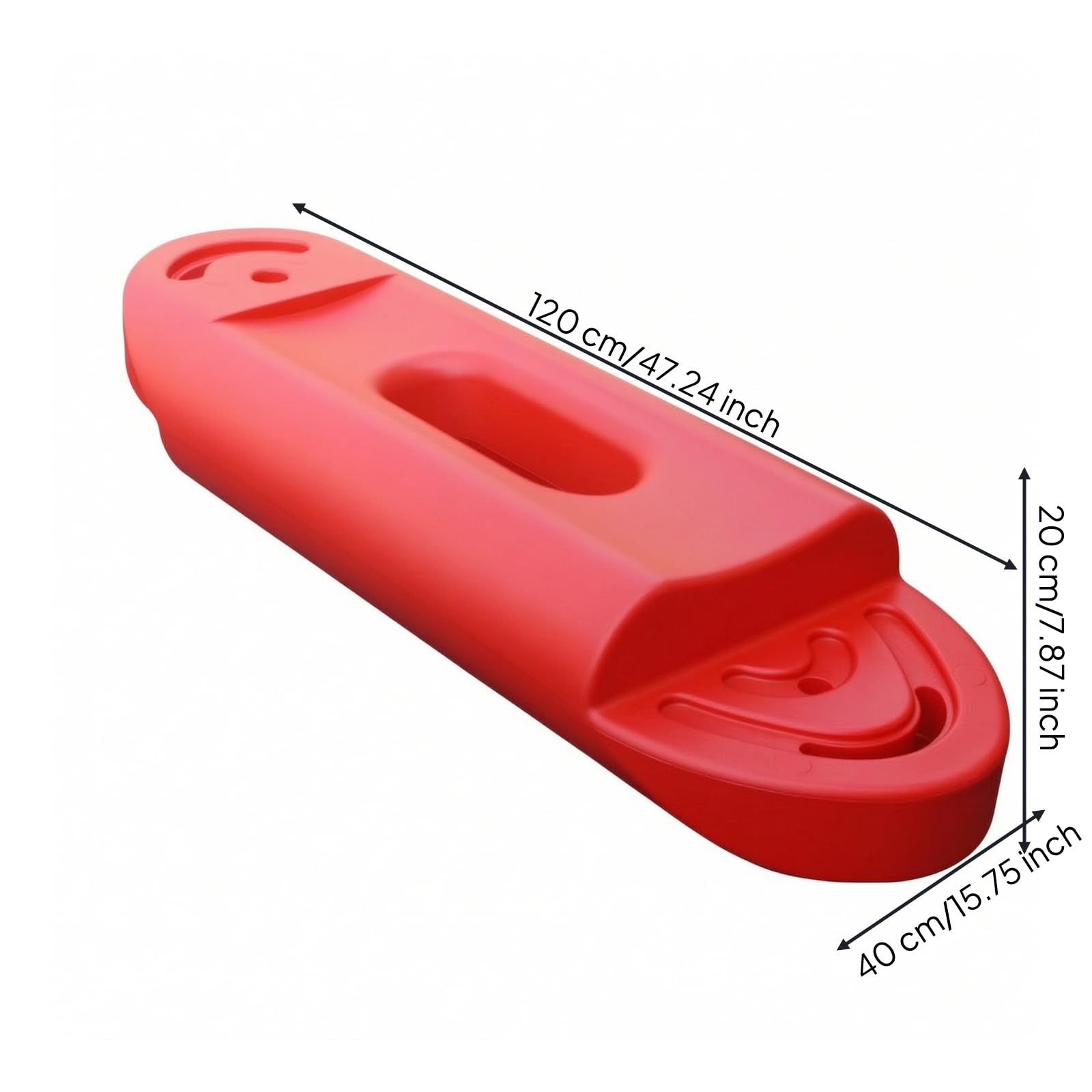 Barrière Floaison Robuste Floant, Bée Barrière verture Centrale, Équipement, Rouge