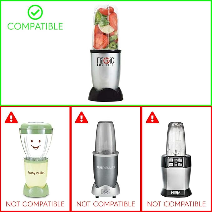 Amazon Com Blender Replacement Parts For Magic Bullet Compatible With 250w Magic Bullet Blender Mb Gear Kitchen Dining