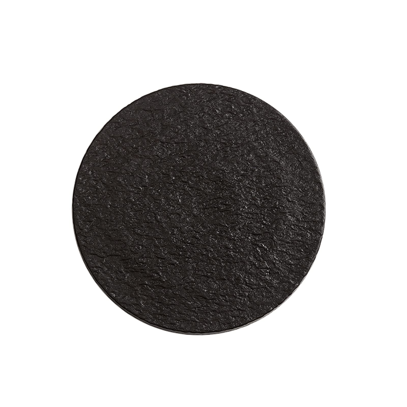 Foodservice Vassoio Vassoio Rotondo Vassoio for Serving Vassoio in Ceramica Vassoio Dessert Sushi Piastra Cucina Party Home Decor Bianco Nero per Feste, Tavolo, Cucina (Size : B)