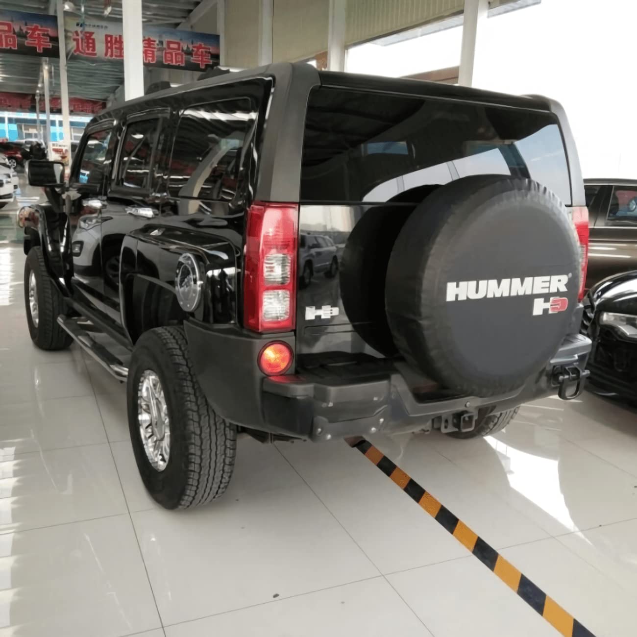 Amazon | SUV対応 Hummer H3 H2 スペアタイヤカバー バックホイール 