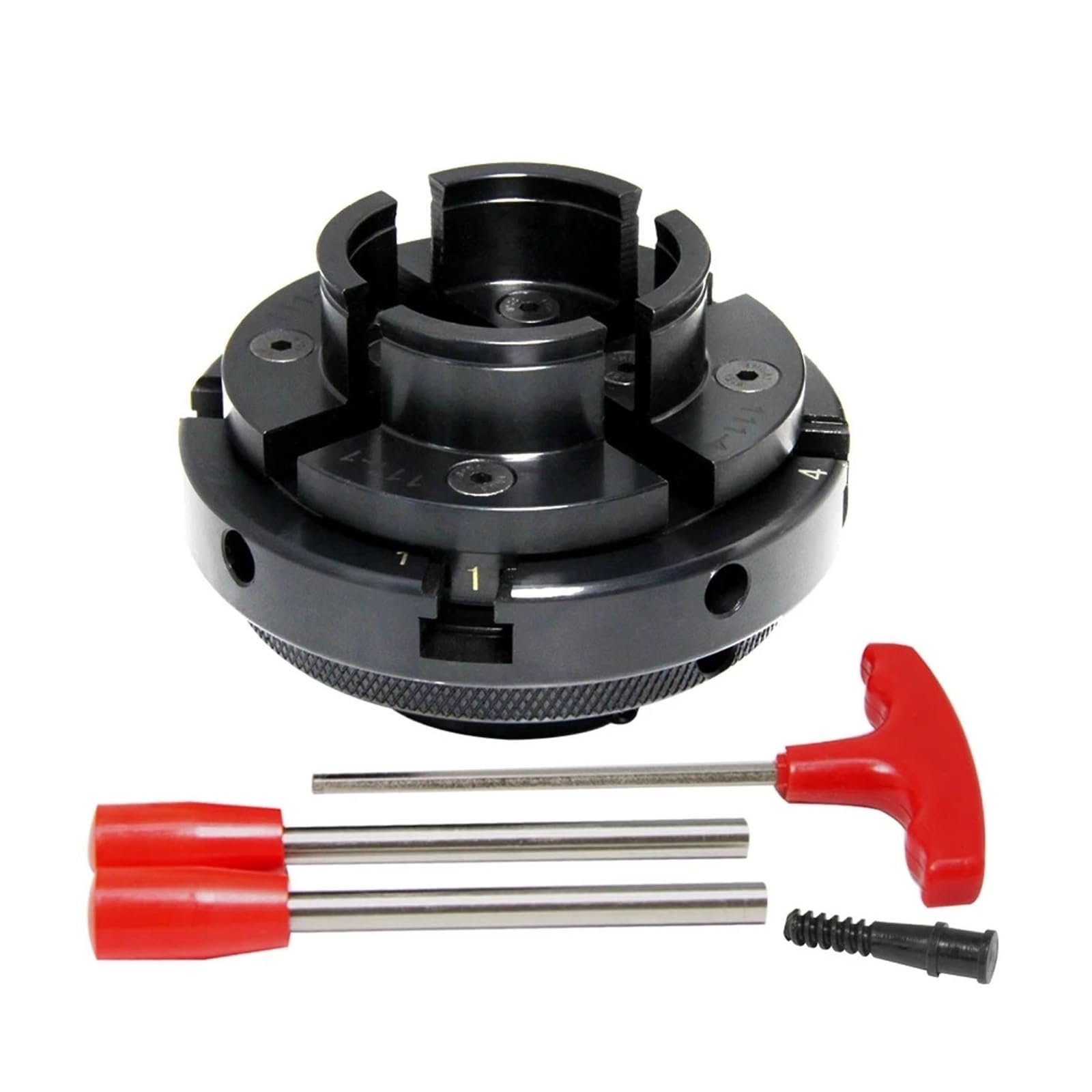 Mandrin de tour à bois 100mm avec filetage robuste pour ateliers créatifs