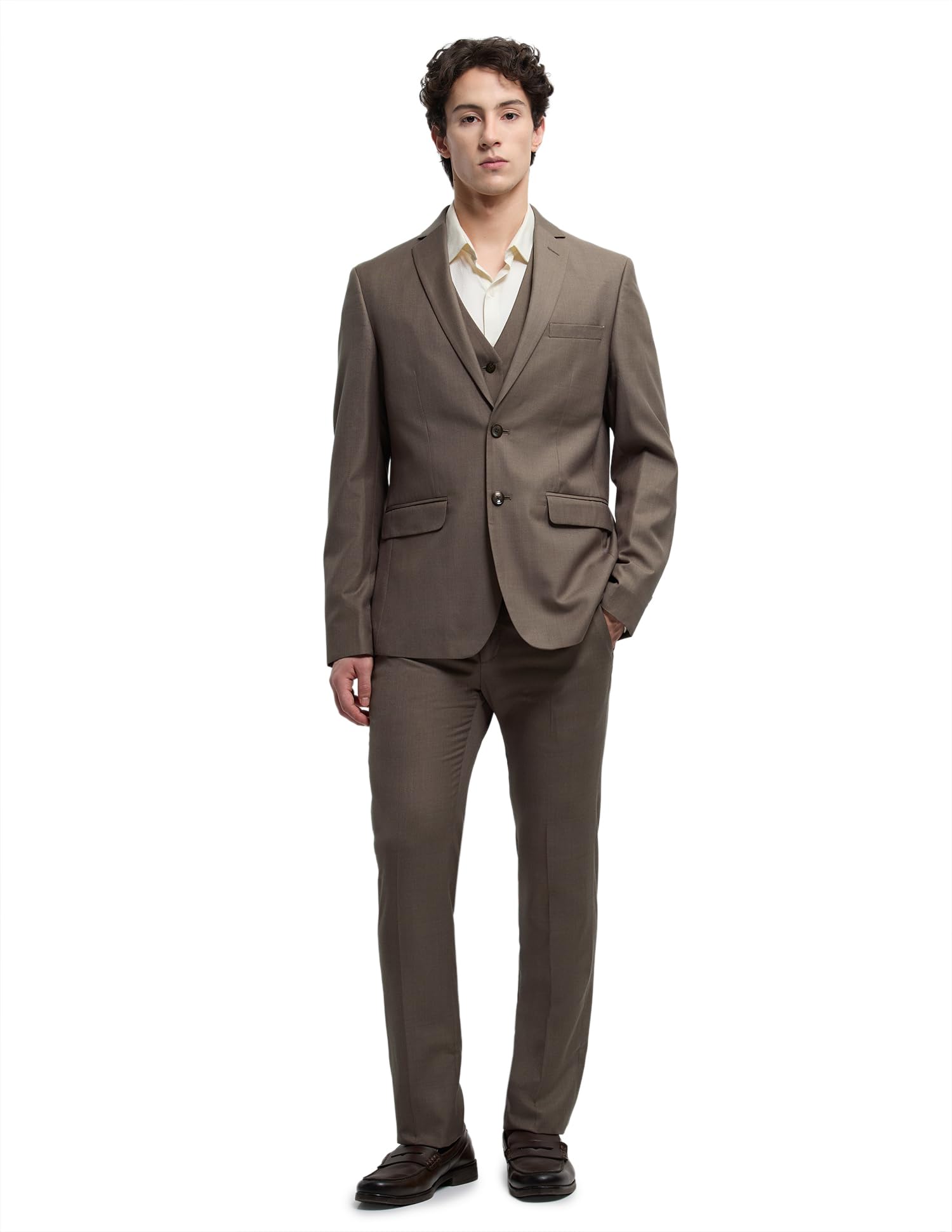 arrow Men's Twill Three piece Suit-picture-25