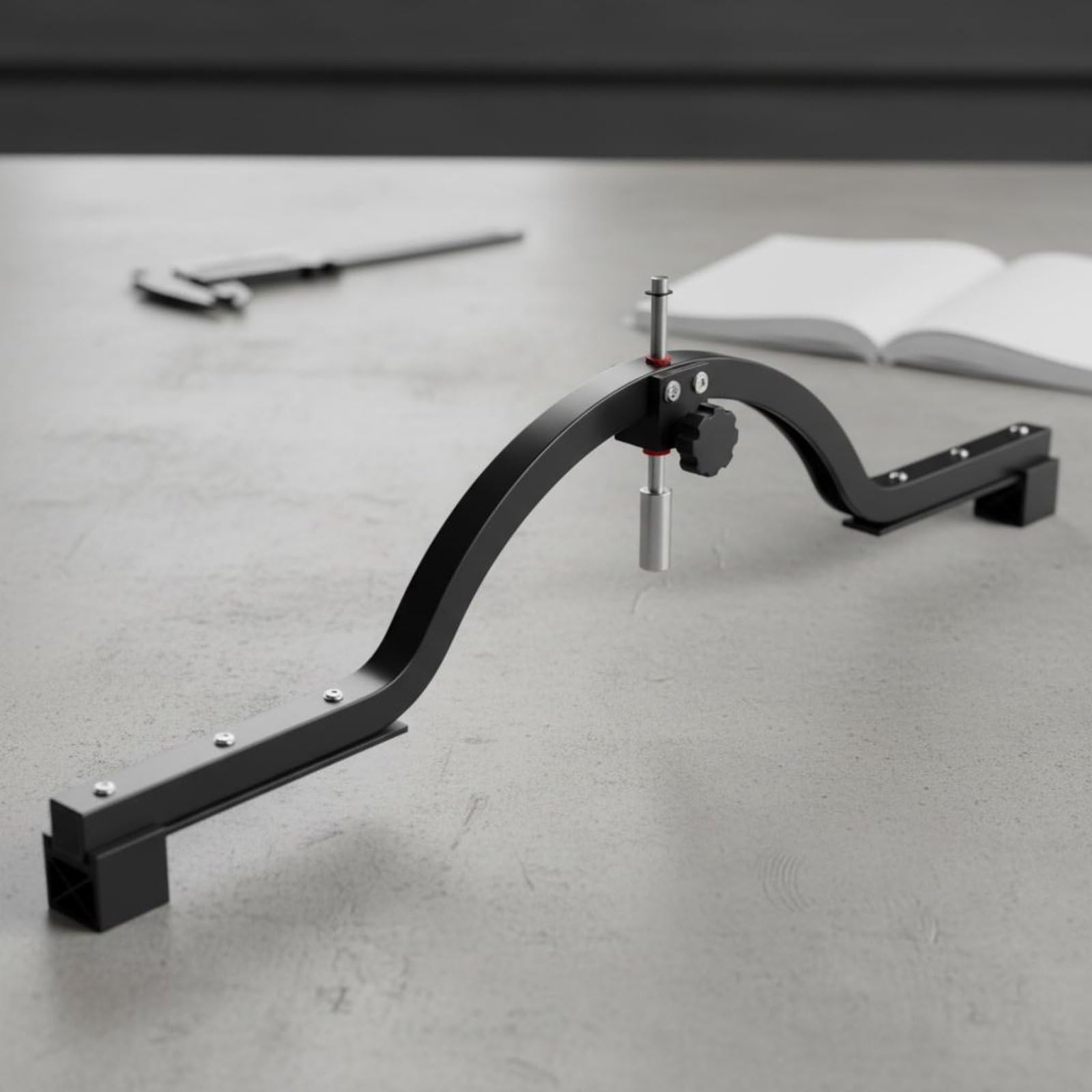 Wheel Aligner Strumento Misurazione Ruota Bicicletta Centratore Rame Acciaio Funzione Corpo Robusto Adatto per Riparazione Cicli Manutenzione Meccanica Officina