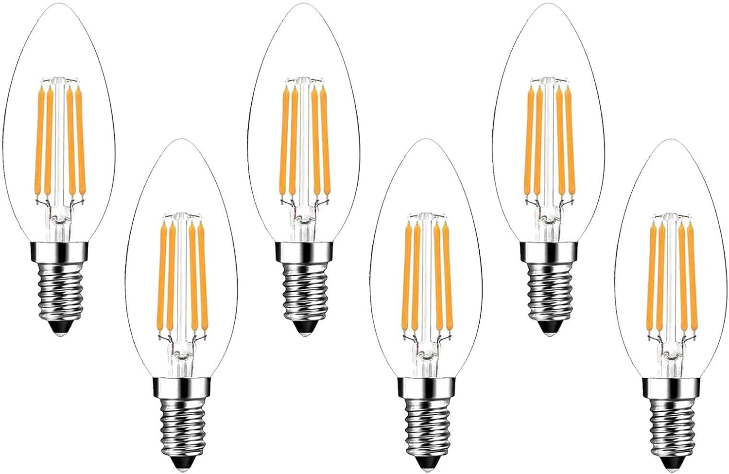 E14 LEDlampa Dimbar, 110V 450LM 20W Ekvivalent varmvit 3000K, E14
