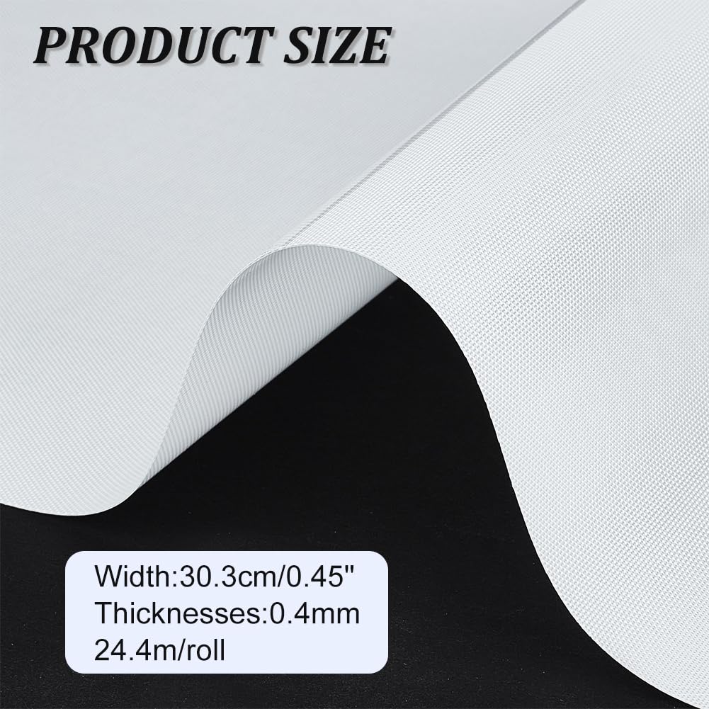 NBEADS 24.4m Silikon-Backmatte, Rutschfeste Silikon-Backmatte Wiederverwendbare Antihaft-Matten für die Fritteuse Backofenunterlage Backmatte Silikonmatte zum Zuschneiden für Küche Backen Kochen