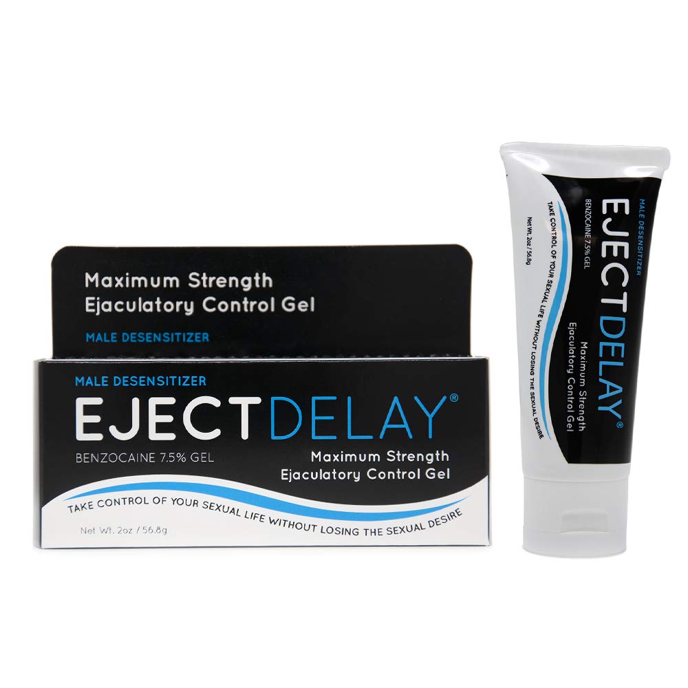 Eject Delay Male Desensitizer Climax Control Gel, For Premature Ejaculation - 2 Ounce