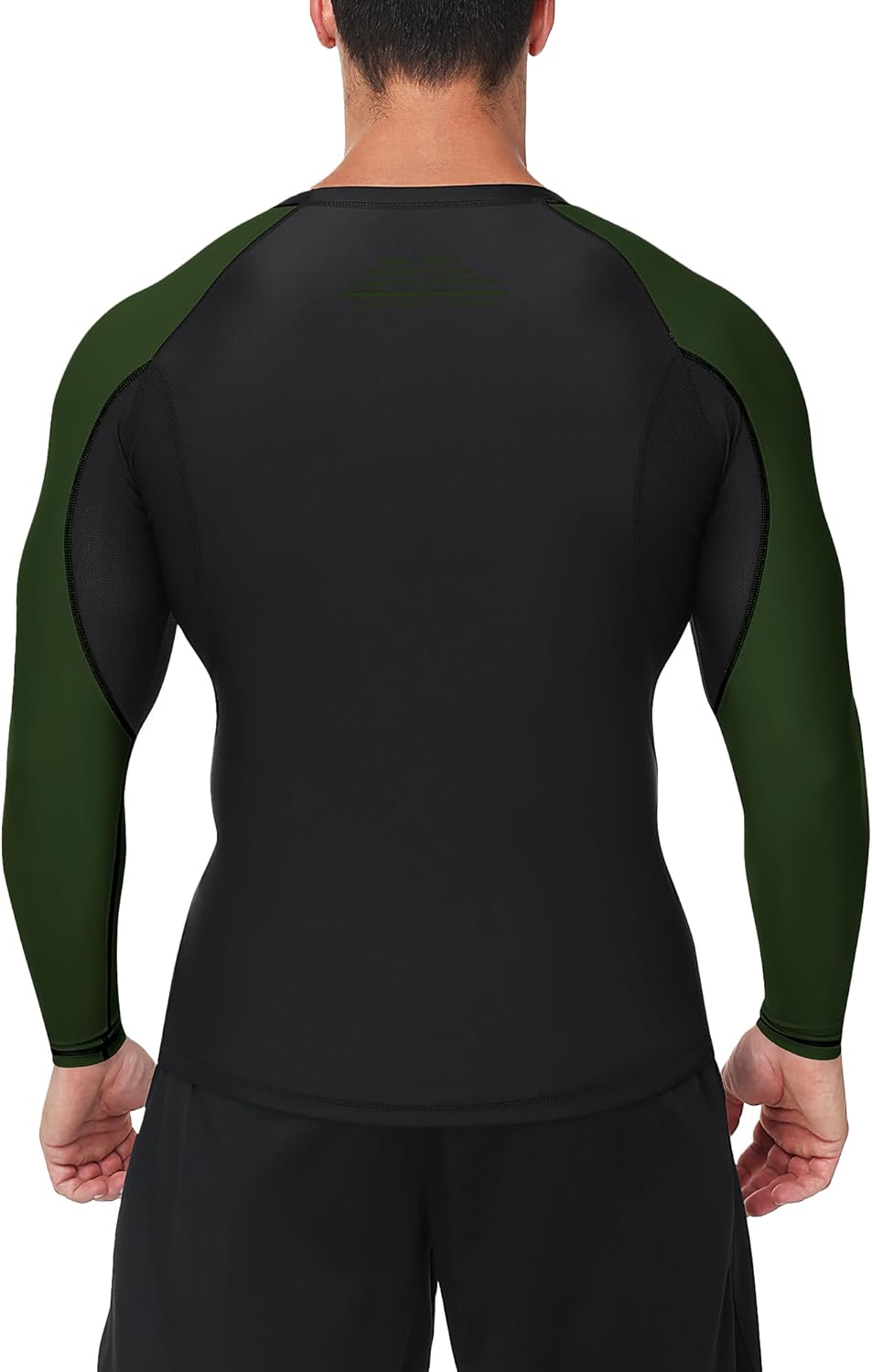 Runhit Men's BJJ Rash Guard Jiu Jitsu Compression Shirts Long Sleeve for MMA No GI Wrestling Grappling Sports Base Layer - Image 2
