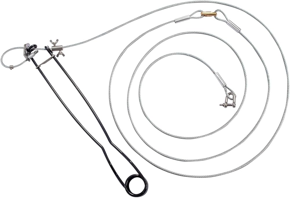 くくり罠 20cm イノシシ 鹿 シカ 猪  一番人気お得6個セット 送料無料 楽天市場】びっくり 足くくり罠 SA-4 ワイヤー5mm 枠径20cm Ftype No