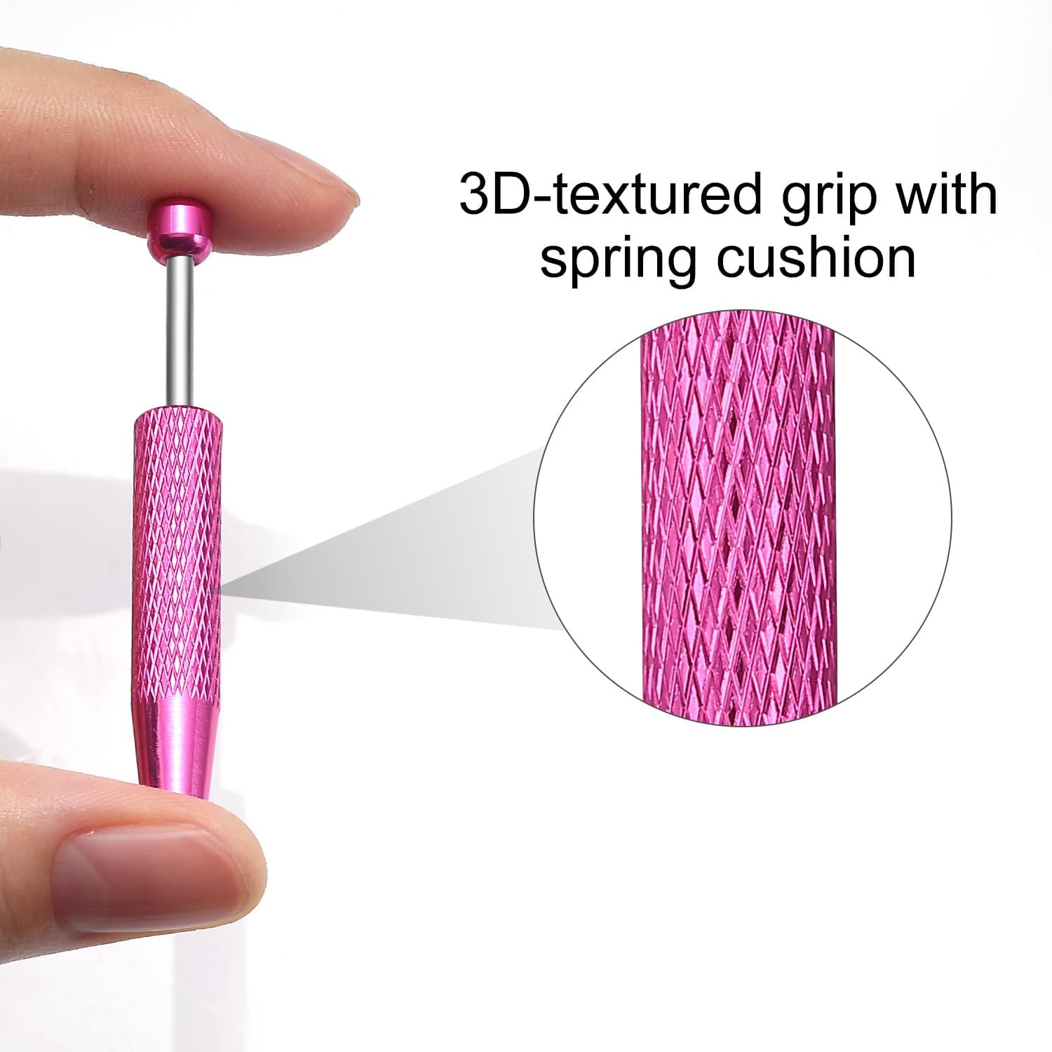 VOJO Piercing Ball Grabber Tool Kit 16G,18G Stainless Steel Flat Back Earrings Applicator with Threaded & Threadless Insertion Pins for Ear Nose Lip Body Jewelry Changes