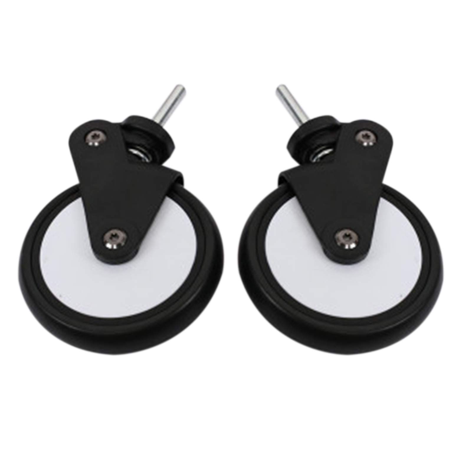 Ruedas giratorias de repuesto para cuna de bebé, ruedas giratorias compatibles con ruedas delanteras Yoyo
