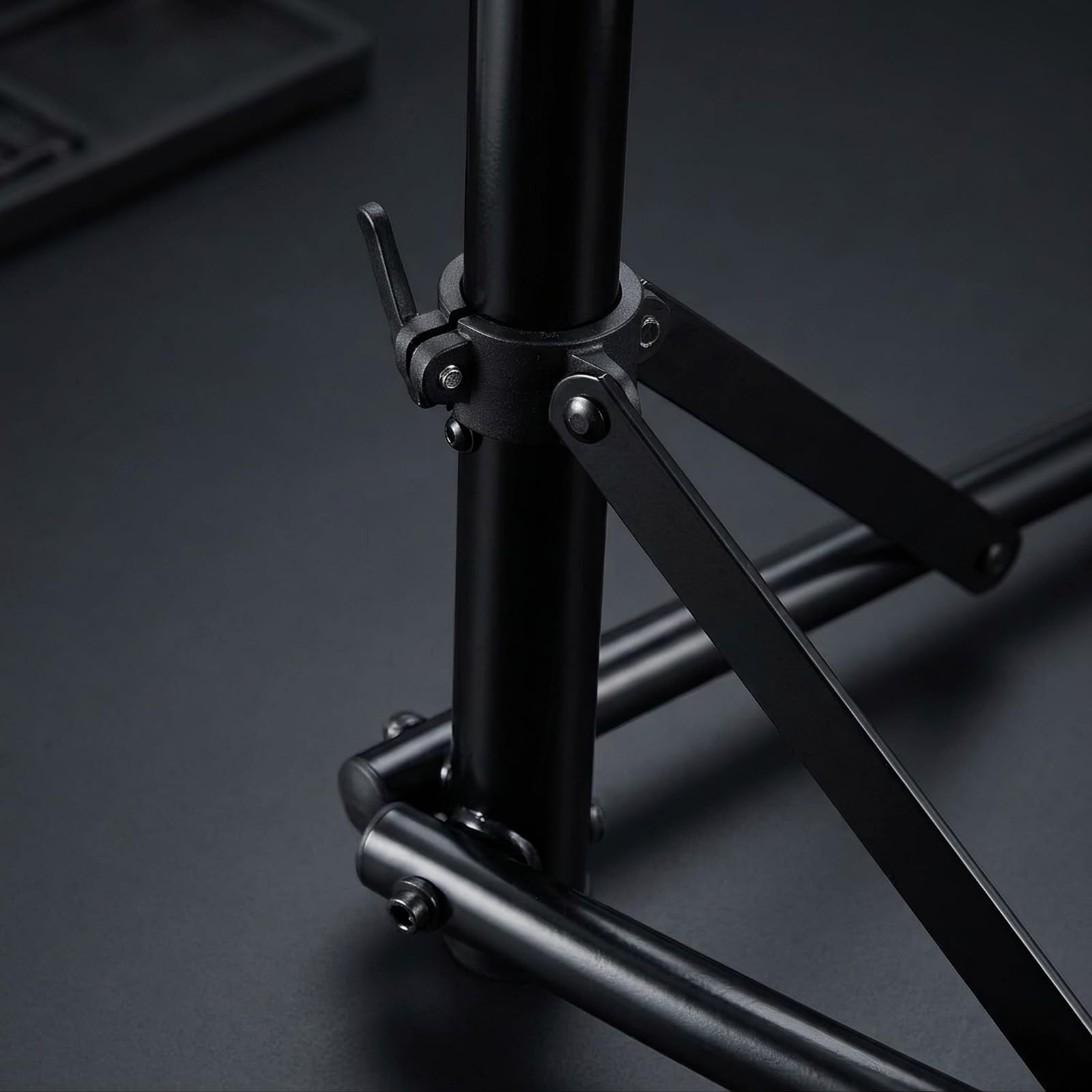 Amagogo Mannimiento para Bicicleta , Plegable, Reparación Bicicleta con Base Triangular, para Garaje, Ciclistas