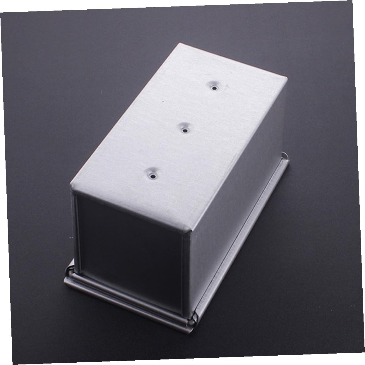 NOLITOY Molde Rectangular para Tostadas de Aluminio Antiadherente Tapa para Hornear Pan Bandeja para Hornear Pan
