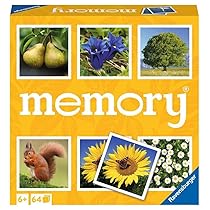 Ravensburger – Memory Nature | Giochi Da Tavolo Per Tutta La Famiglia | 2-8 Giocatori | Memory Gioco Per Bambini | Giochi Spiderman 4 Anni O Più | Regalo Bambini 4 Anni