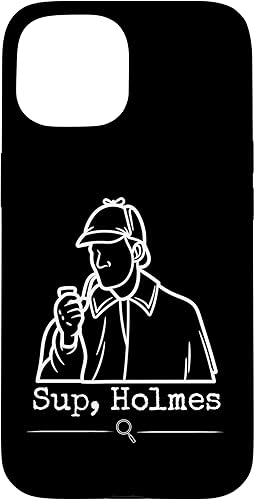 Miniatura 10 de iPhone 11 Sup, Holmes - Divertida funda de Sherlock Holmes