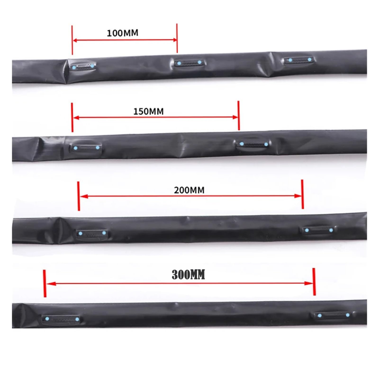 Tubo flessibile a goccia for il risparmio idrico, 10~100 m, Φ16 mm, a 2 fori, for l'irrigazione di serre, for l'agricoltura, for alberi da frutto(Space200-100M)