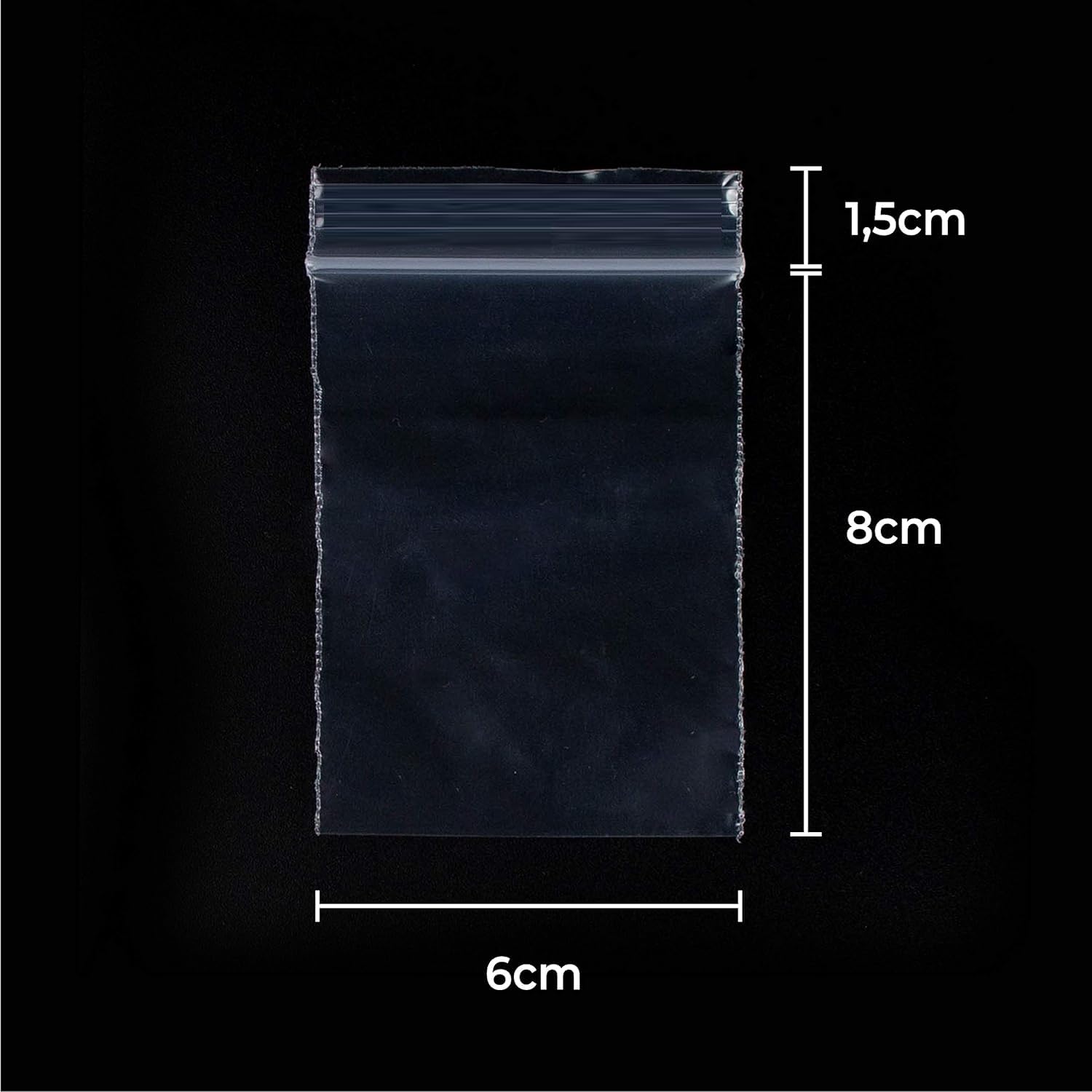 Valigia Rigida Sacchetti Plastica Trasparenti Sacchetti Di Plastica Trasparenti Richiudibili, Sacchetto Sigillato Sacchetti Con Zip Trasparente Trasparente Opaco - Foto 5