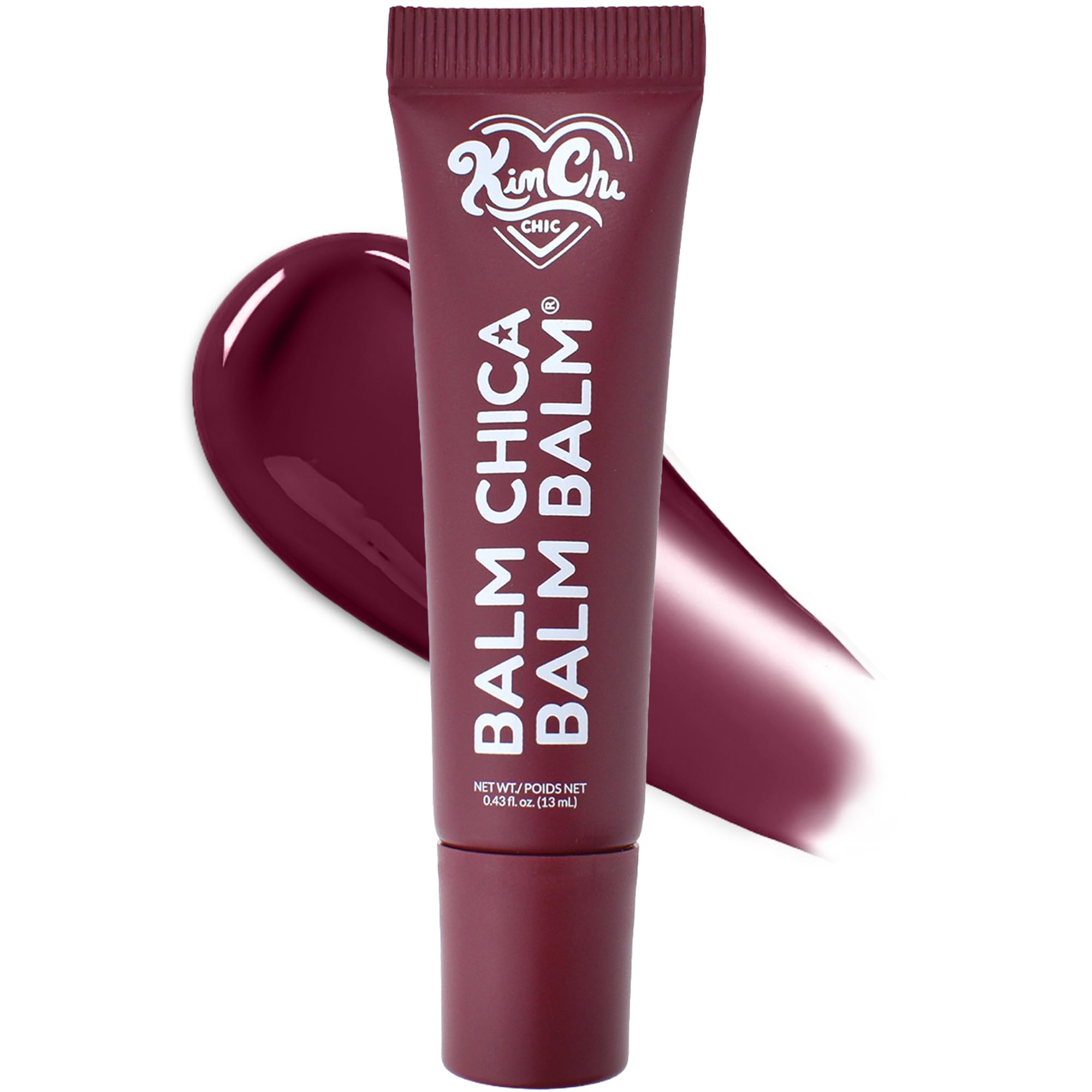 KimChiChic Beauty Balm Chica Balm Balm Glossy Tinted Flavored Lip Balm Hydrating Vegan Lip Gloss Cruelty-Free Paraben-Free Treatment
