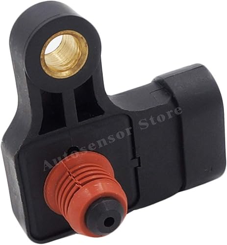 Interruptor de sensor de presión, 4 piezas 96330547, sensor de presión absoluta MAP compatible con Chevrolet Aveo Aveo5 Compatible con Daewoo Kalos
