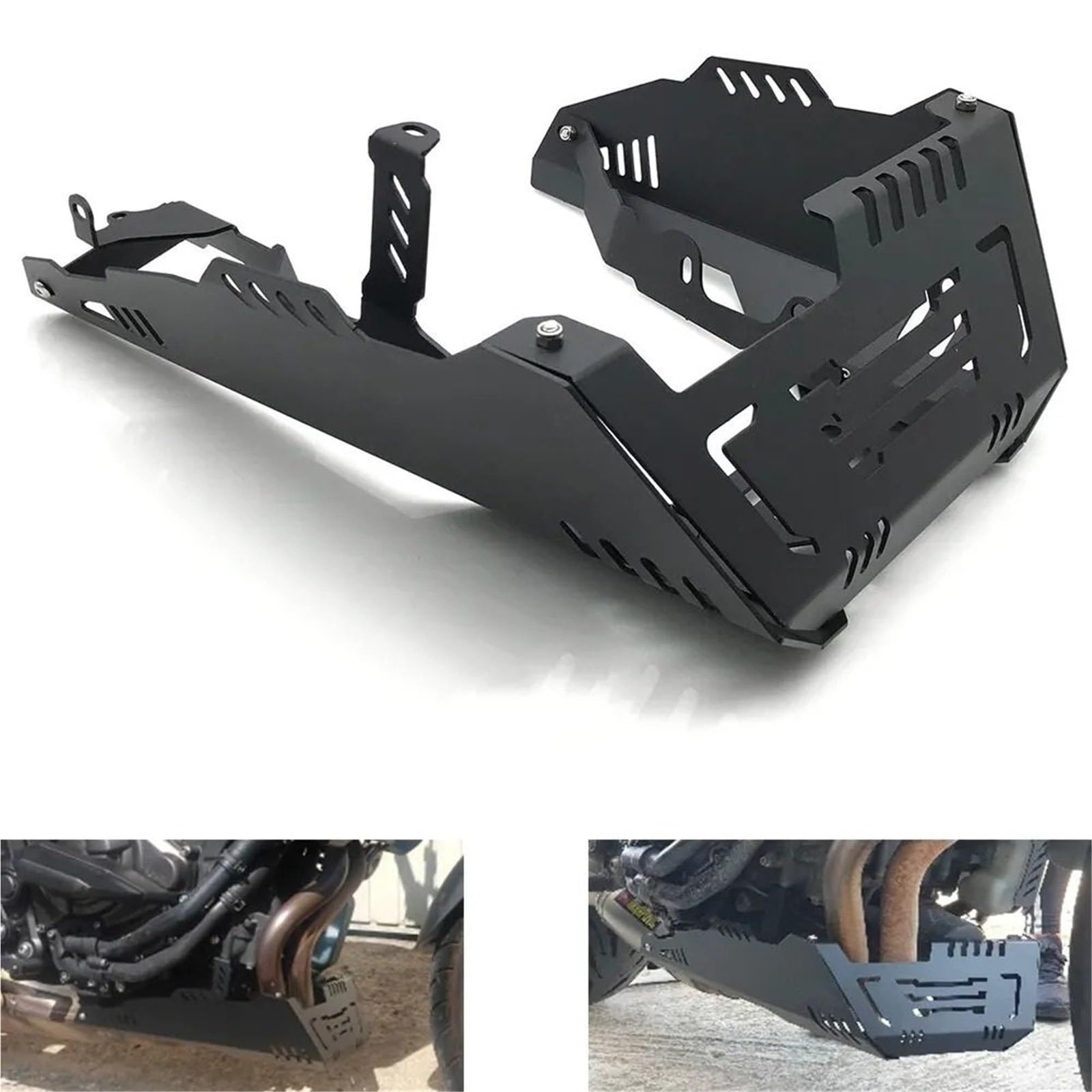 Per MT-07 MT07 FZ07 2014-2020 Per XSR700 2018-2020 Protezione motore della piastra paramotore motociclo copertura motore Base del Motore