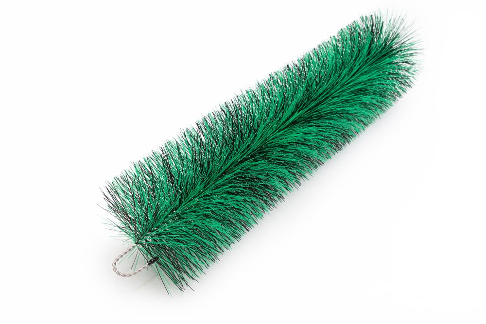 24 Filterbürsten 30-80 cm x 15 cm, für Ihren Teichfilter und Koi-Filter, gemischtes Schwarz und Grün. (60 x 15)