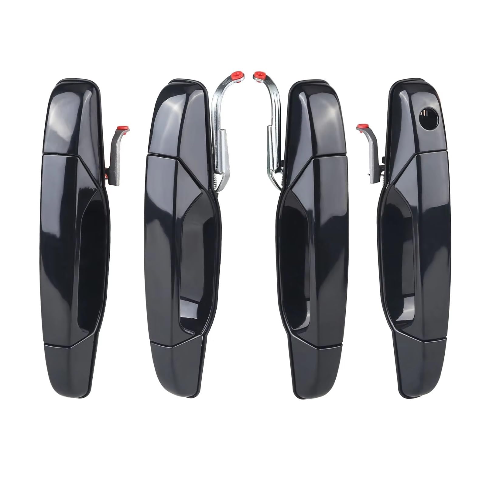 DHDYJSA for Cadillac for Escalade for ESV for EXT 2007 2008 2009 2010 2011 2012 2013 Ourside Door Handle 20828237 4PCS Car External Outer Door Handle