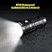 ThorFire Led Powerful Flashlight 5000 Lumen, BLF Q8 Professional Searchlight, 4 XPL Led Light, UI Configurable, Use 4 Button Top 18650 Battery (Not Included)