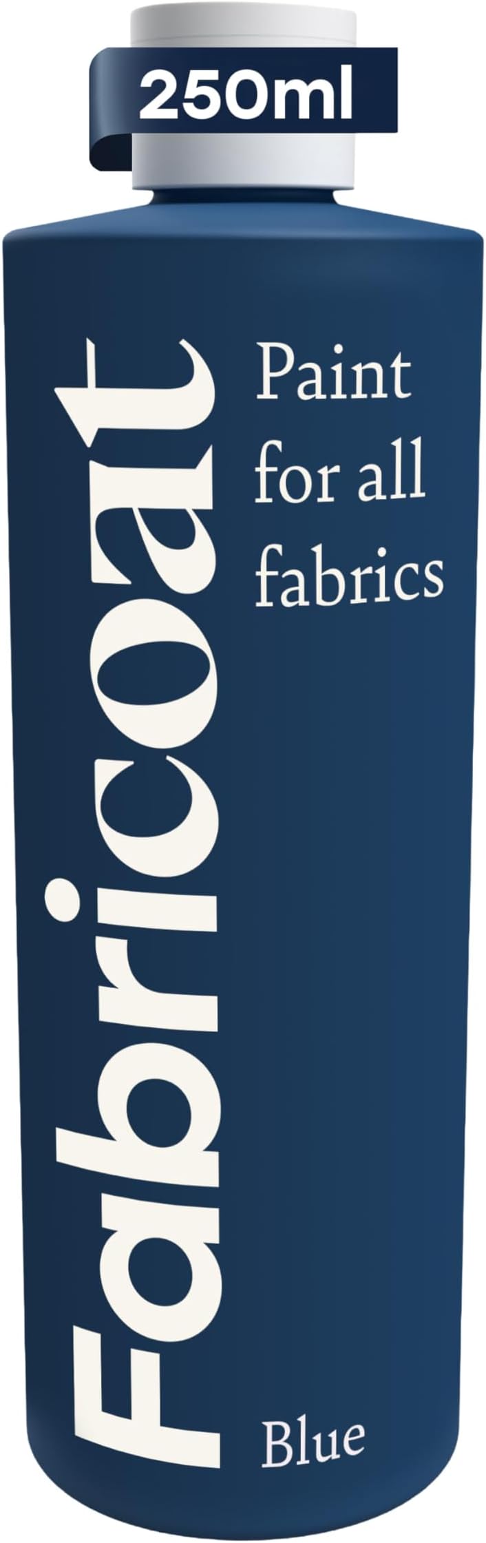 Fabric Paint – Restore or Change the Colour of Any Fabric - Paint Directly Onto Fabric - Transform Anything – Sofas, Lampshades, Car Interiors (250ml, Blue)