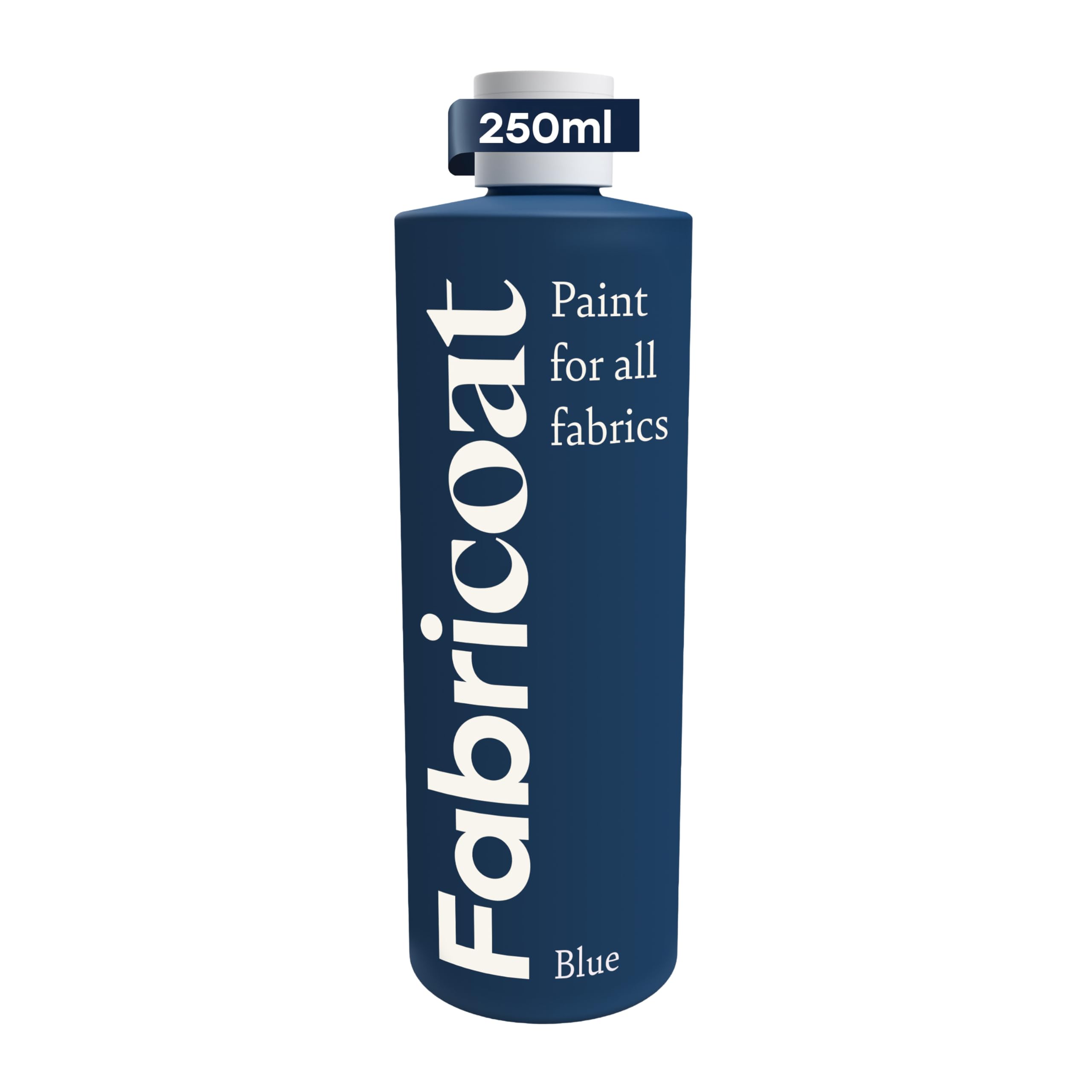 Fabricoat Fabric Paint – Restore or Change the Colour of Any Fabric - Paint Directly Onto Fabric - Transform Anything – Sofas, Lampshades, Car Interiors (250ml, Blue)