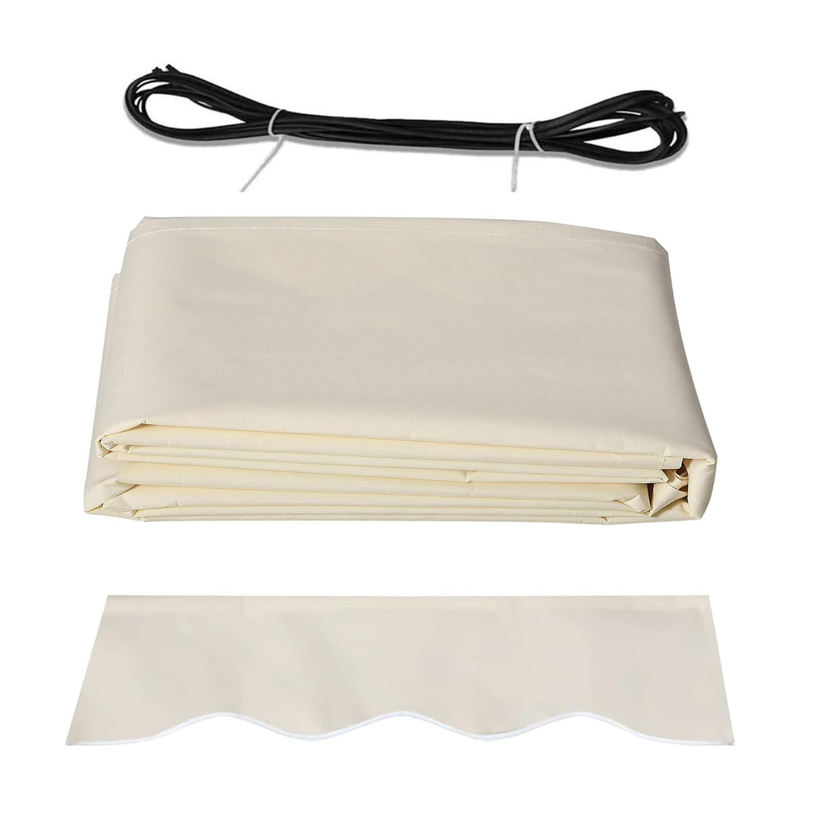 Toldo fácil de instalar con tela impermeable de poliéster exterior