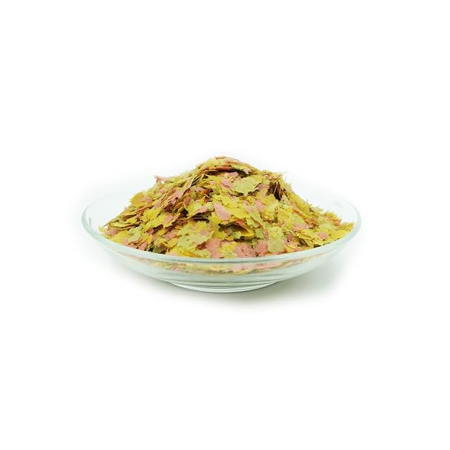 Foto 3 de 4 de AQUARIS Flakes alimento en Escamas para Peces de Acuario, 150 g / 1 L, nutritivo y de fácil digestión