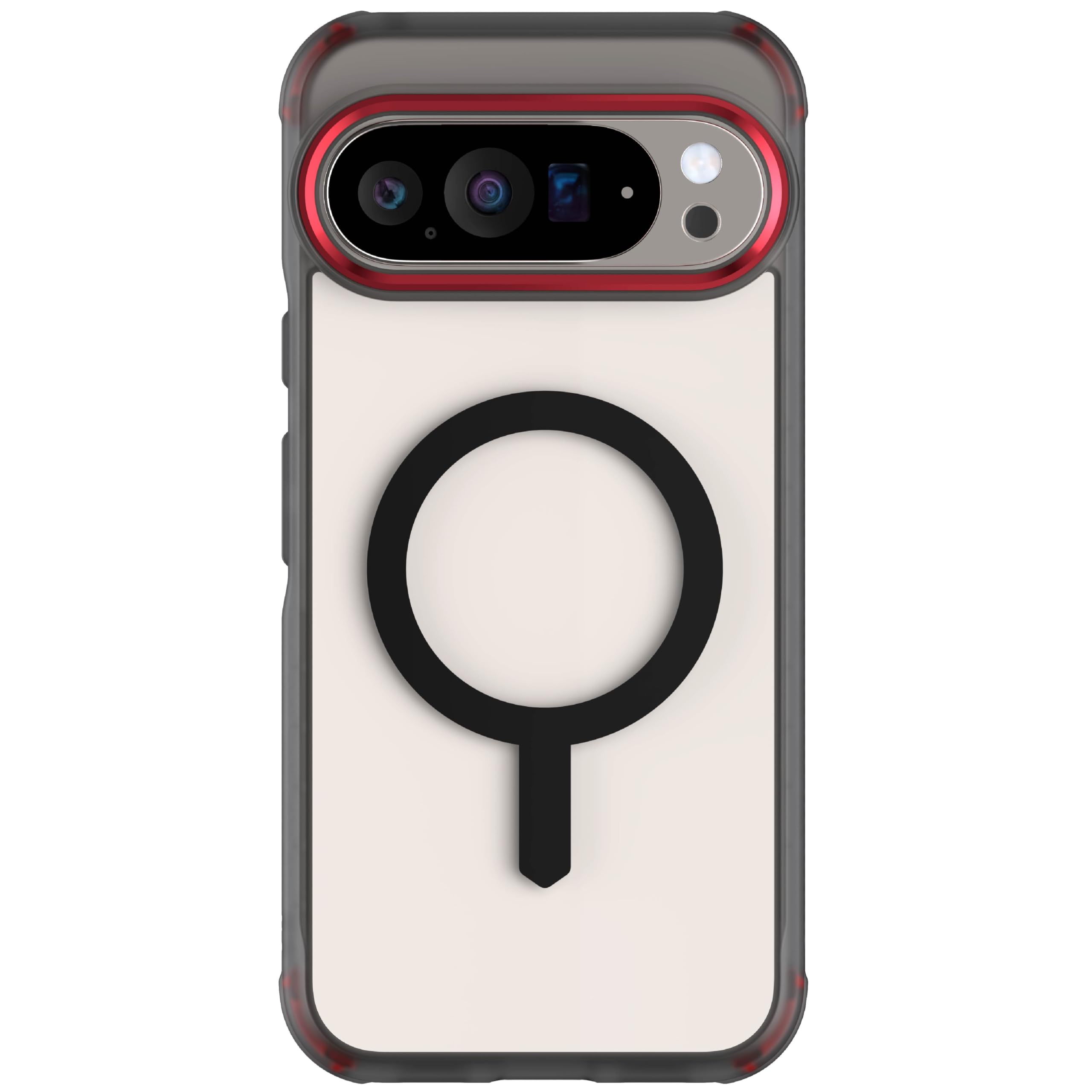 Ghostek® Direct Ghostek Covert Clear Pixel 10 Pro XL Case - Compatible with MagSafe, Magnetic Shockproof Protective Phone Cover Designed for 2025 Google Pixel10 Pro XL (6.8") (Smoke)