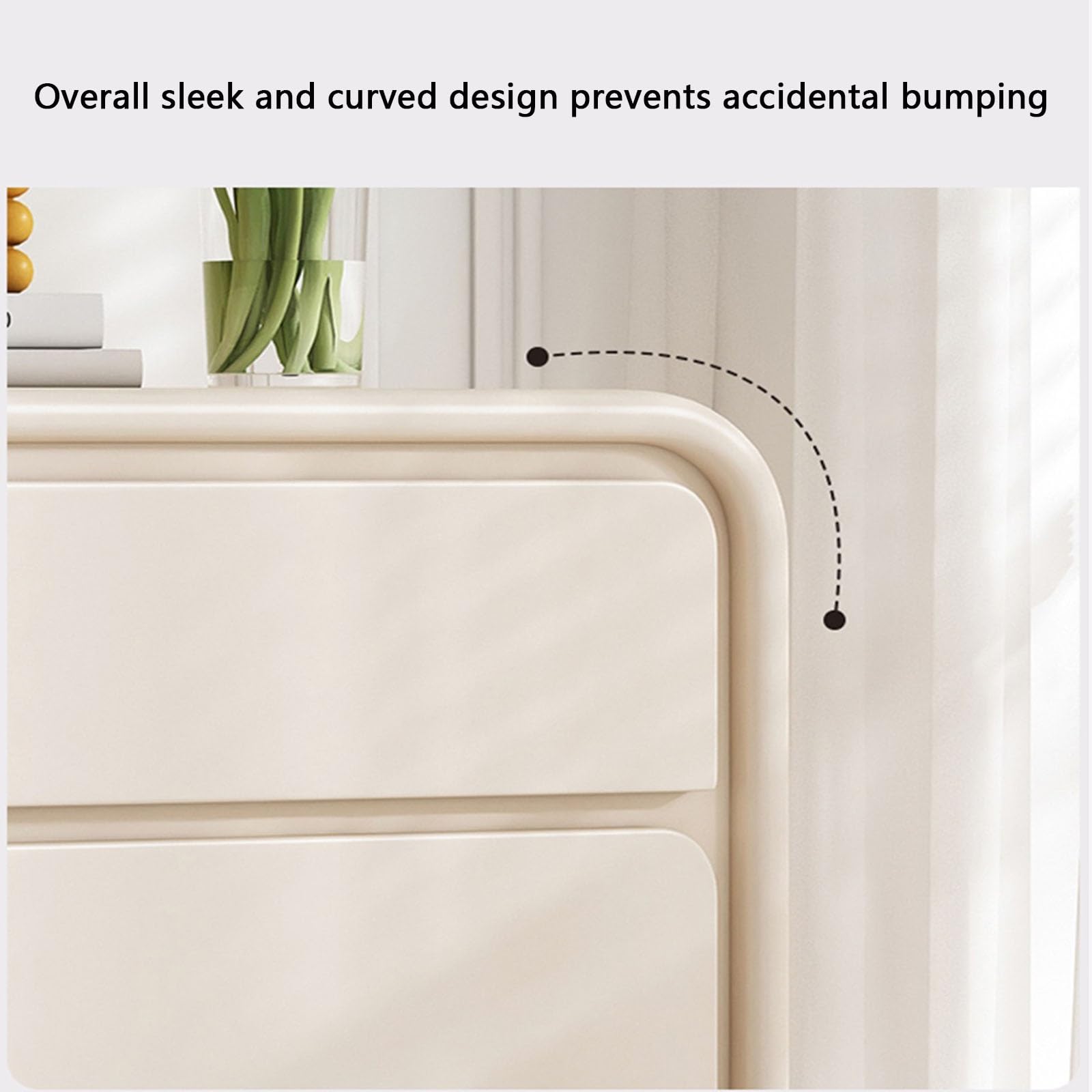 Armadio cucina Mobile Portaoggetti con Ante e Cassetti in Legno stoccaggio(100 * 40 * 77.5cm)