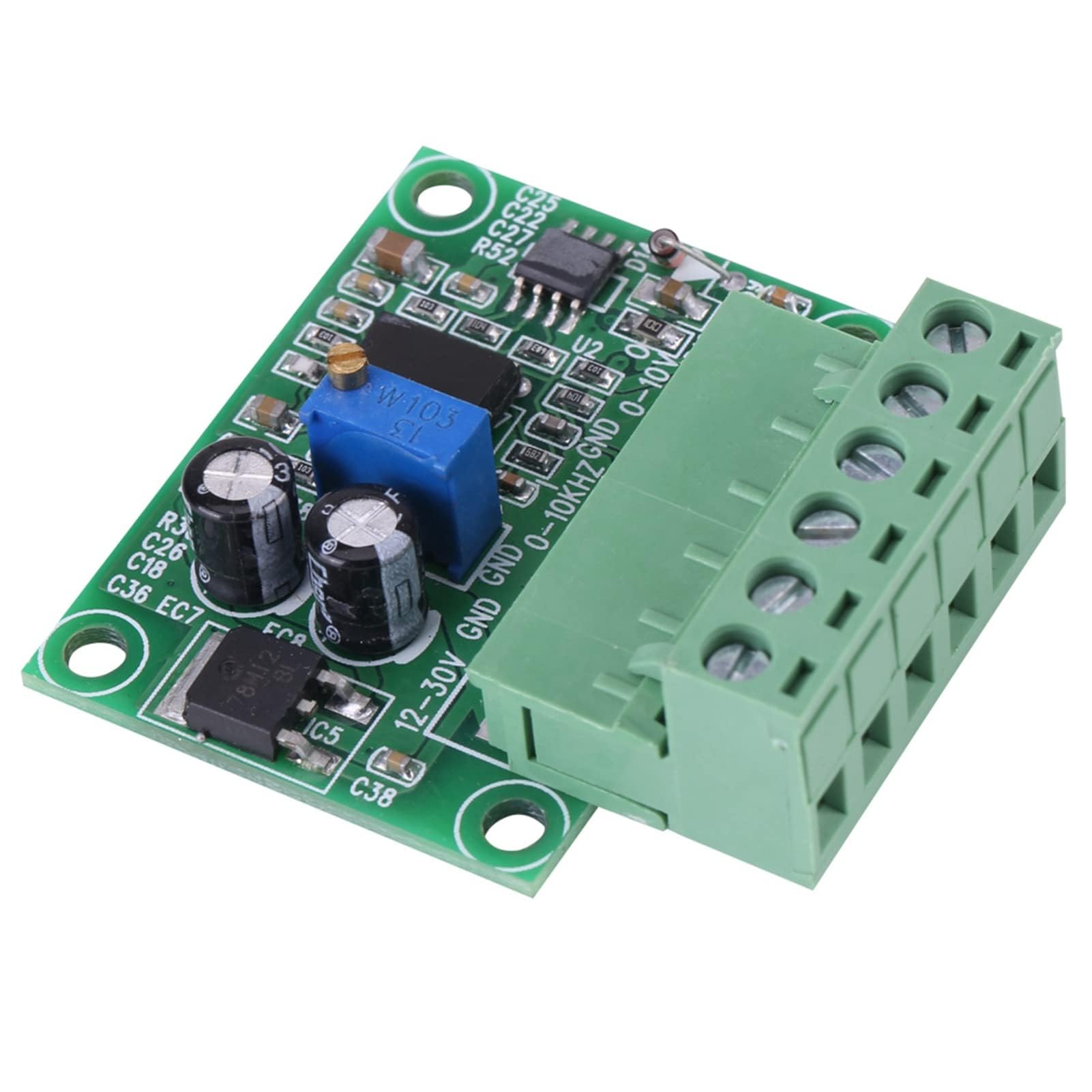 Modulo conversione frequenza tensione 0-10 Khz 0-10 V F/V Convertitore digitale analogico adatto strumentazione industriale