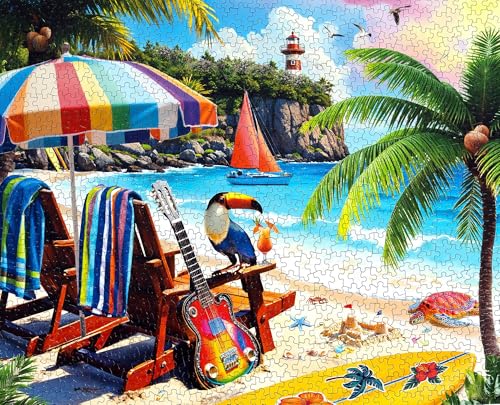Rompecabezas Tropical Paradise de 14 Años miniatura 3