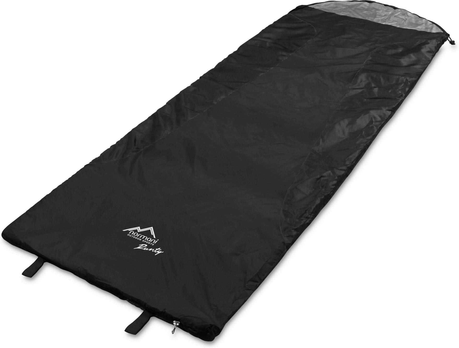 normani Ultralight Schlafsack Runty KOMPAKTE GRÖßE! 3D Mikrofaser Microtech Füllung, wasserdichter Sommerschlafsack