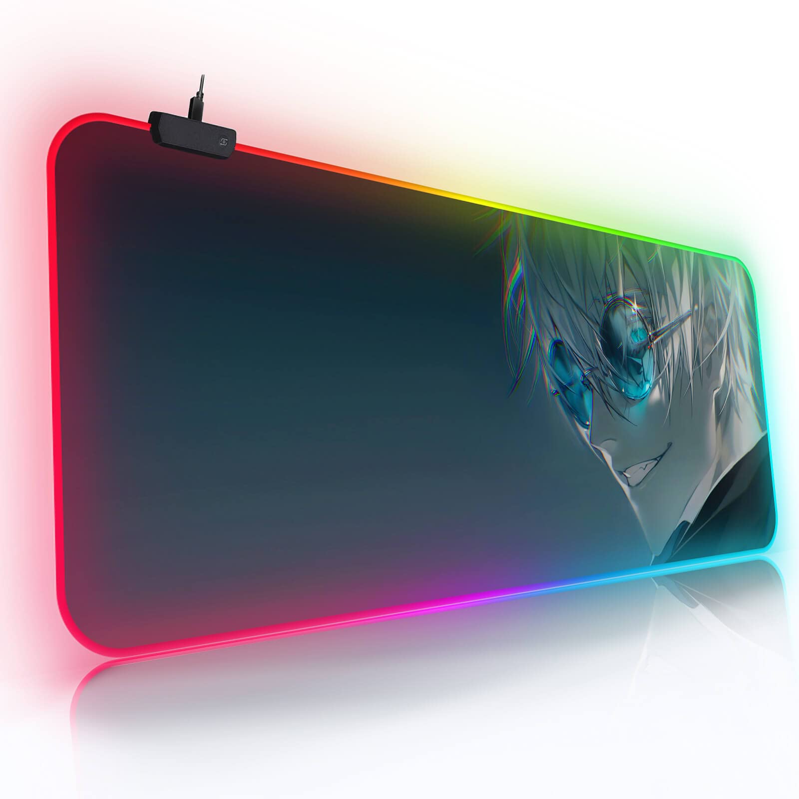 Amazon.co.jp: RGB 呪術廻戦 アニメ マウスマットパッド、Uminino LED