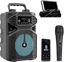 Caixa de Som Amplificada ACA 255 Hit com microfone Karaokê - RMS, Bluetooth, Rádio FM, USB