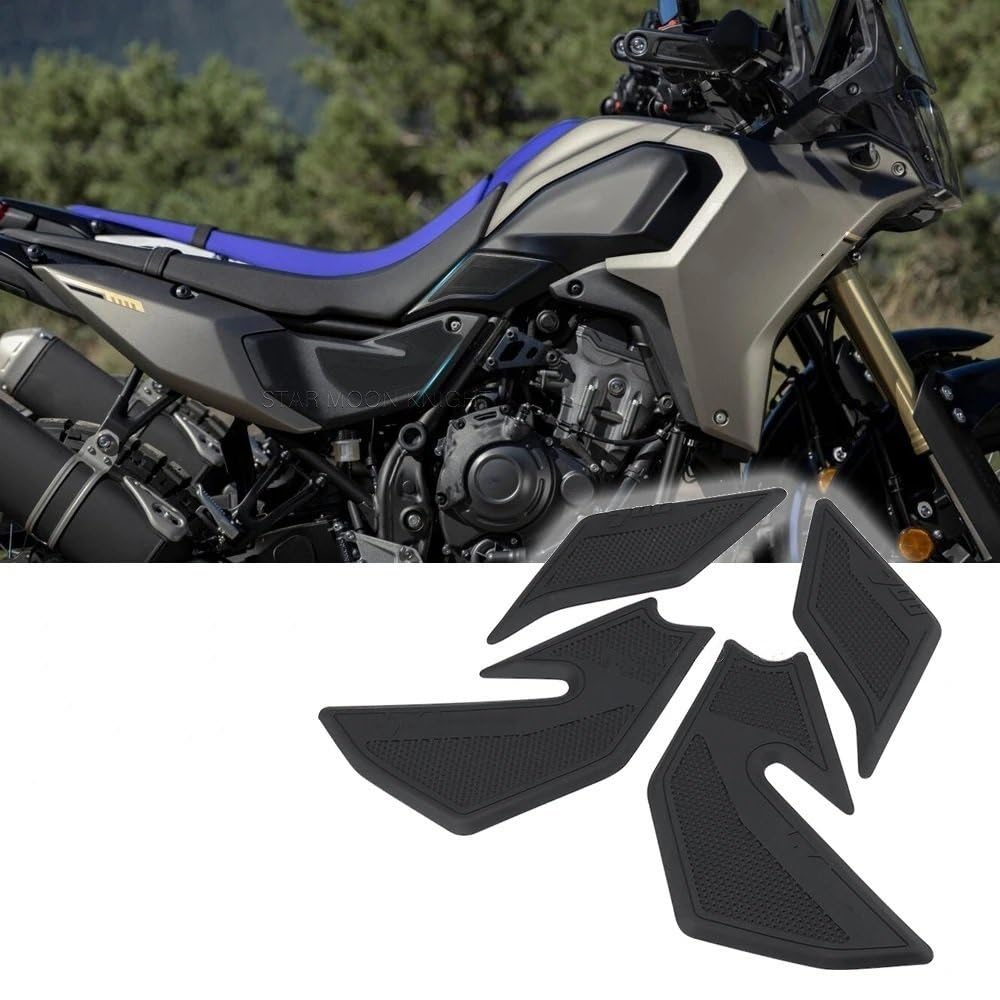Copriserbatoio moto Per Tenere 700 2025 | Patch di protezione del serbatoio del carburante Protezioni per serbatoio del carburante Protezioni per serbatoio(All)