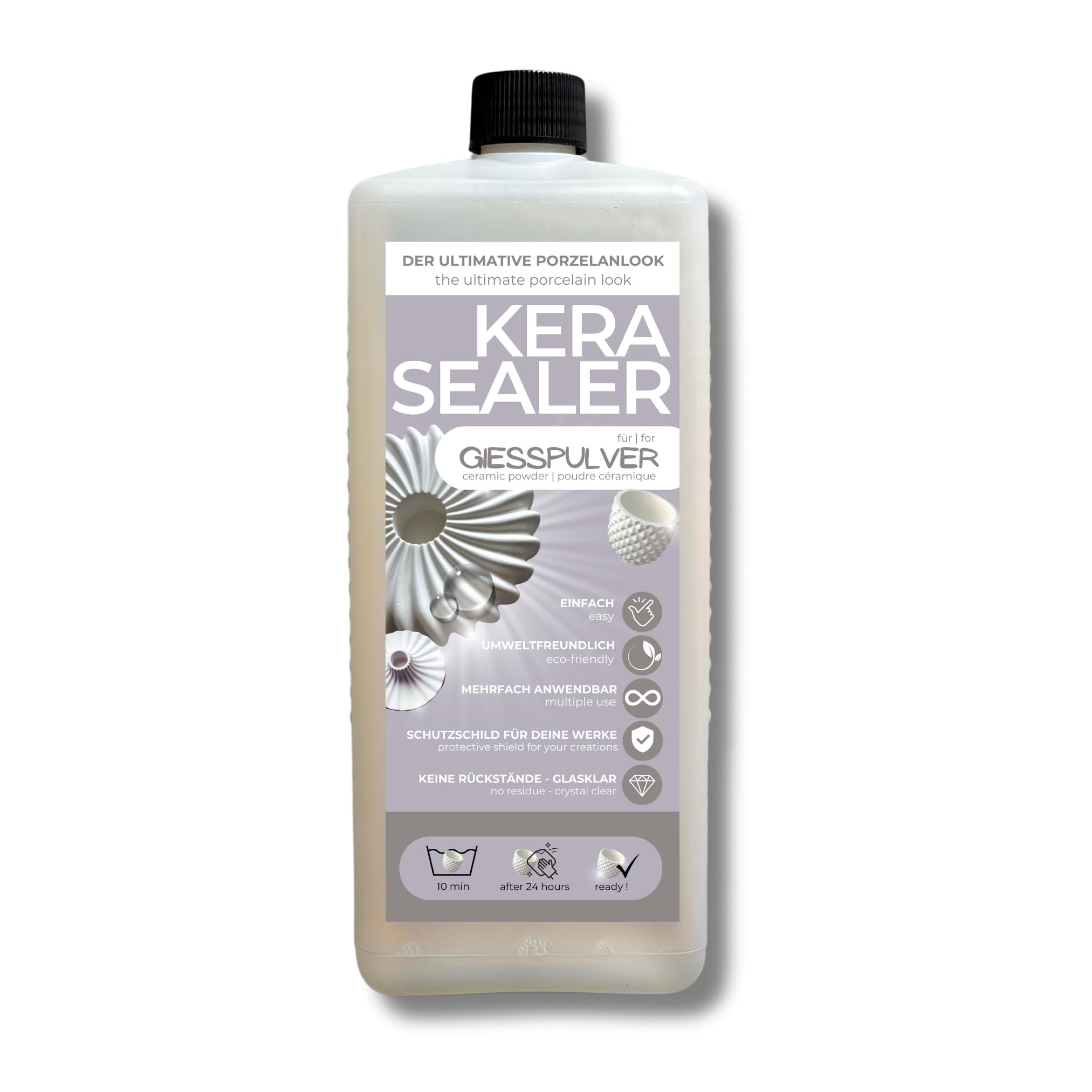 Kerasealer – 1000 ml – Sigillante ecologico per polvere di colata