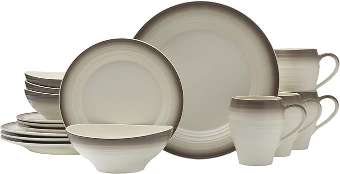 Swirl 16-Piece Dinnerware Set, Service for 4 - Thumbnail 3