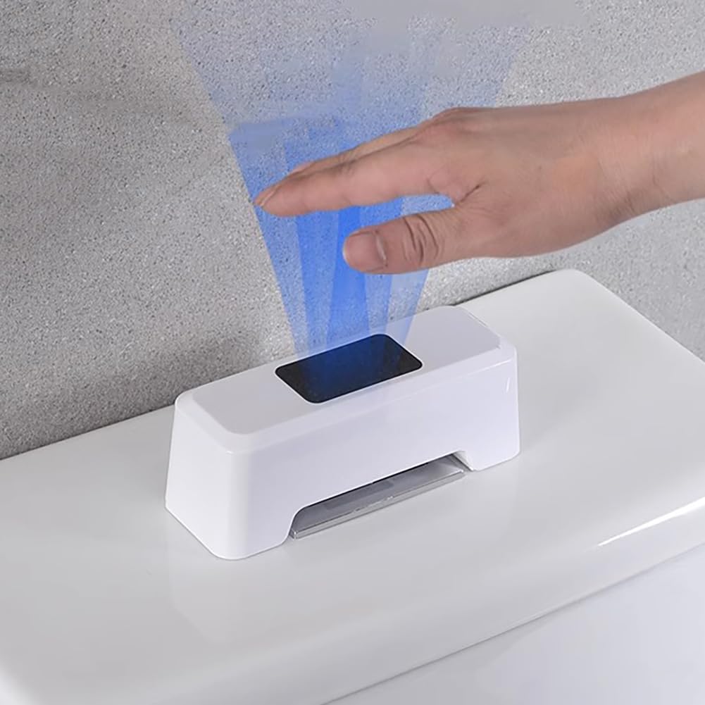 Sensor Automático Flusher De Inodoro, Descargador De Inodoros De Sensor Automático De Infrarrojo Externo, Descarga Automática para Inodoros para Uso Público Y Público