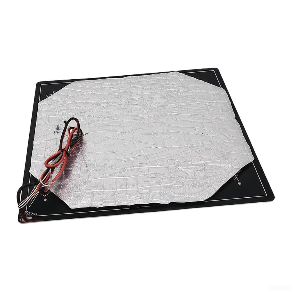 Lit chauffant en aluminium 310 x 310 mm 12 V pour Ender 3